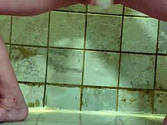 Naughty MILF’s shower fun