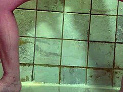 Naughty MILF’s shower fun