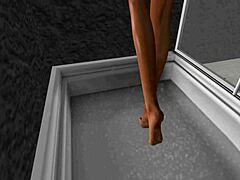 Teen's Secret Shower Exposed