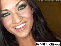 kendall's bold fetish solo act
