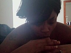 Black girl takes massive white dick in hard fuck
