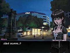 Gothic girl's shadowy vow