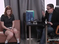 Girl's Tempting Classroom Encounter