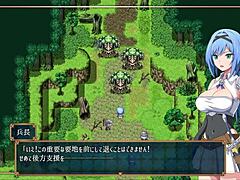 Holy knight's sensual anime adventure