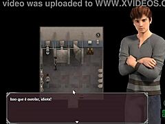 3d game with european babe curves