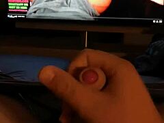 Relentless jerking off to tattooed redhead pornstar