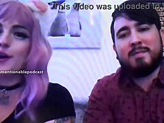 Petite couple's emotional secret play