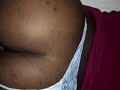 Ebony Couple Goes Hard With Wet Doggystyle Fucking