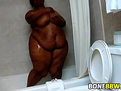Curvy Ebony Beauty Showers Assets