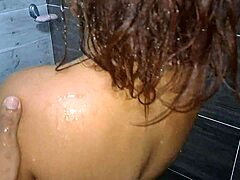 Steamy Shower Surprise Awaits