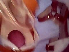 Stunning Girlfriend Satisfies in Heels