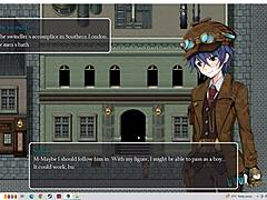 Steampunk Detective Girl's Emotional Journey
