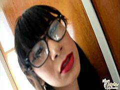 Latina Vixen Dominates with Toys