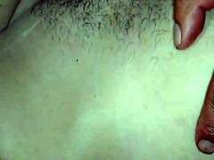 Hairy pussy sucked and combed in kinky session