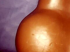 French Solo Anal Play With A Toy Plug