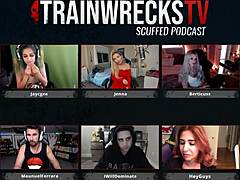 Trainwrecks Wild Webcam Orgy With Scarlet And Crew