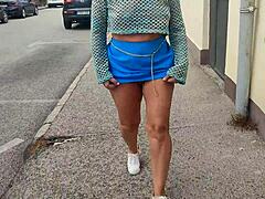 Amateur Milf's Outdoor Public Escapade