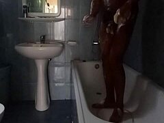 George T.T.R.U. shines in steamy shower