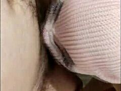 Leah’s throat takes intense heat