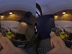 Blonde's bold virtual sex adventure