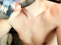Young Gay Drinks Loads Of Fresh Cum