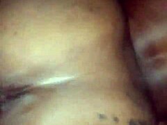 ebony teen takes monster cock in tight pussy