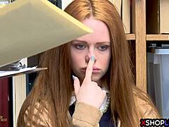 spanked redhead teen reveals allure