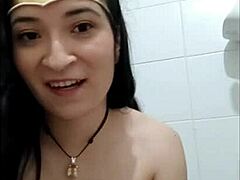 Big tits Latina brunette fucked in wild session