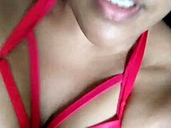 what's she doing with that latina vibrator play?