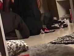 Young Slut’s Interracial Blowjob In Dorm Room
