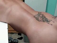 my latina girlfriend got throated and ass fucked hard