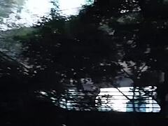 Caught in Balcony Desire Stoned