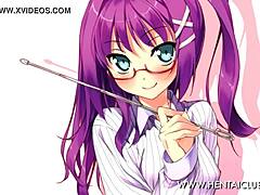 Animated Ecchi with Nude Teacher