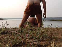 outdoor sex ignites girlfriend's passion