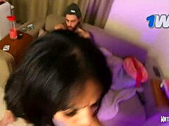 Friends in passionate brunette night