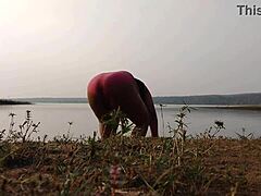 outdoor sex ignites girlfriend's passion