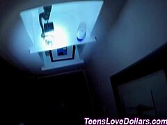 Cute Teen Swallows in Real Txxx Scene