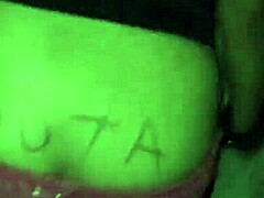 Collared Latina Whore Used Hard By Couple