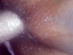 Strap-on slams husband’s ass in fierce anal pounding