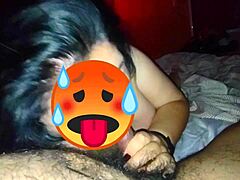 Mexican Babe with Ebony Shaft