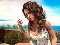 Brunette's 3D Backdoor Seduction