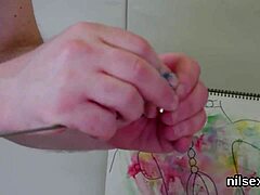 Girl's Hard Anal in Asylum
