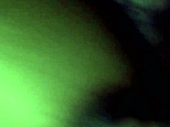 big-ass brunette gags on thick black cock