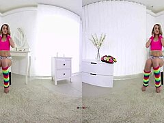 Teen’s Fierce Virtual Reality Fuck