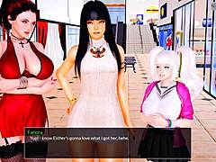 horny hentai: teasing vixens