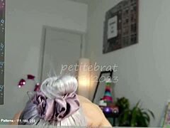 Blonde's Heartfelt Webcam Climax