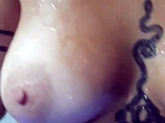 watch rasta woman splash around