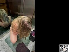 Blonde Vixen Daring Street Encounter