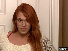 Redhead Shemale's Passionate Full Play