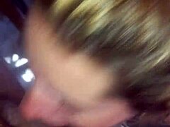 Asian wife nails a hot blowjob